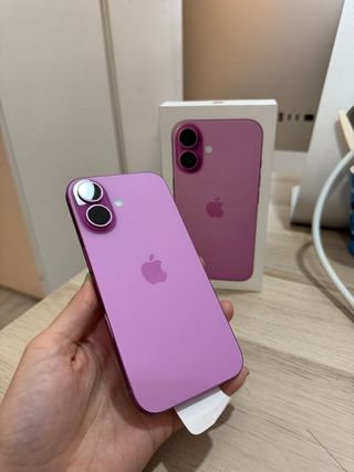 iPhone 16 128GB ROSADO como nuevo