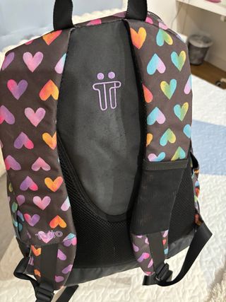 Mochila Totto corazones