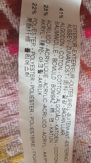 Chaqueta Zara multicolor talla S