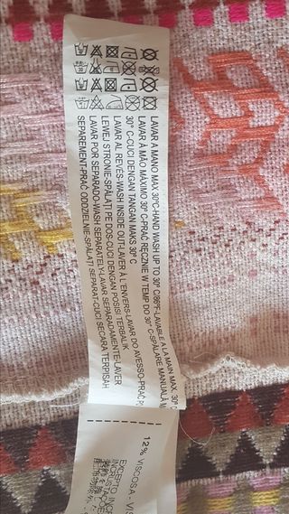 Chaqueta Zara multicolor talla S