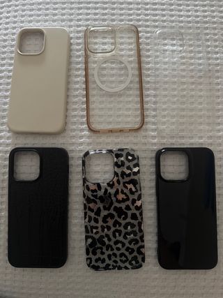 Fundas iPhone 14 Pro Max - 5 unidades