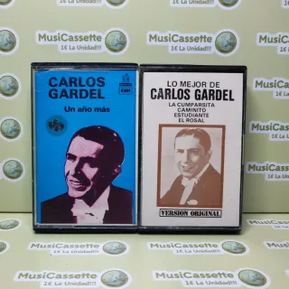 Lote CARLOS GARDEL Cinta Cassette