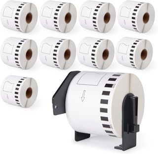 10 Etiquetas MarkField DK-2205 (62mm x 30m)