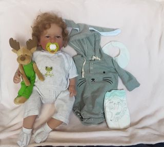 Nuevo Bebé Reborn Leo 50cm - Ropa y Accesorios