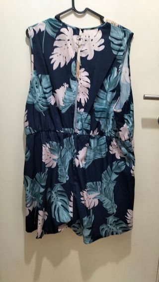 Mono estampado hojas XXXL