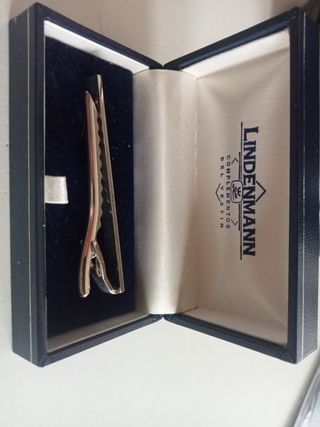 Pasador corbata Lindenmann plata