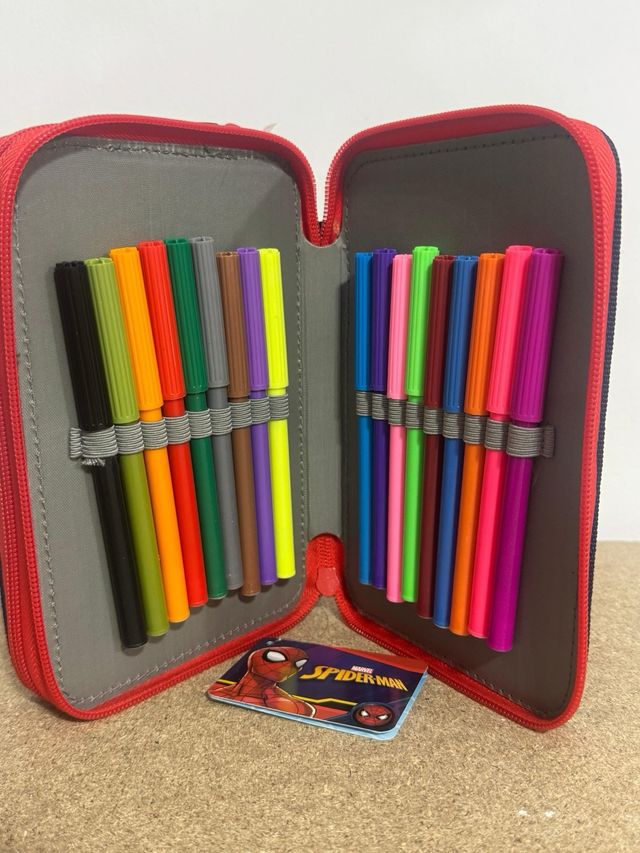 Estojo duplo do Homem-Aranha