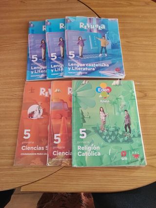 Religión católica. 5 primaria. Edén. Revuela
