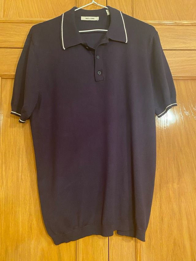 Polo Only & Sons azul marino