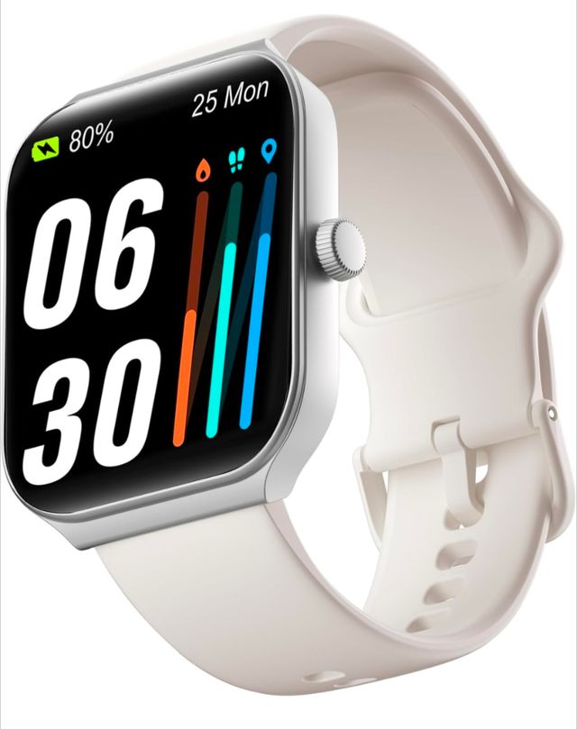 Smartwatch llamadas Reloj Inteligente blanco rosa