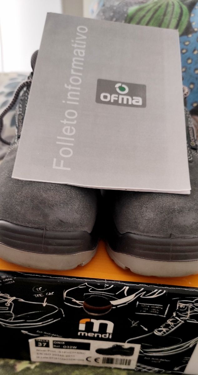 Zapatos seguridad Mendi Onix - Talla 37 S1P SCR