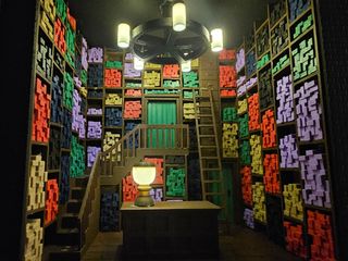 Maqueta tienda varitas Ollivanders - Harry Potter