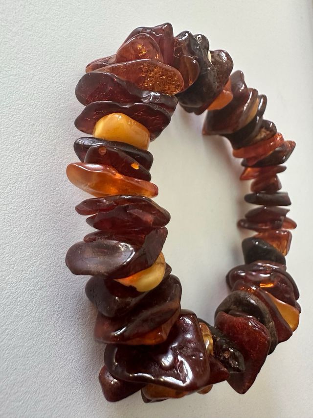 Pulsera ámbar natural