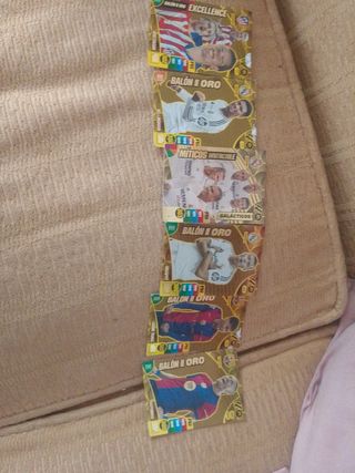 Cromos Balón Oro - Fútbol