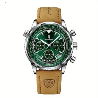 Reloj Poedagar Cronógrafo Verde