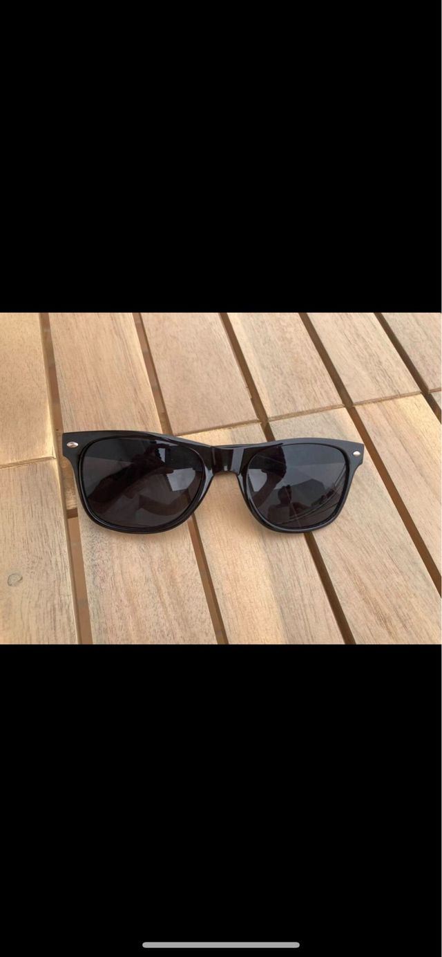 Gafas de sol negras