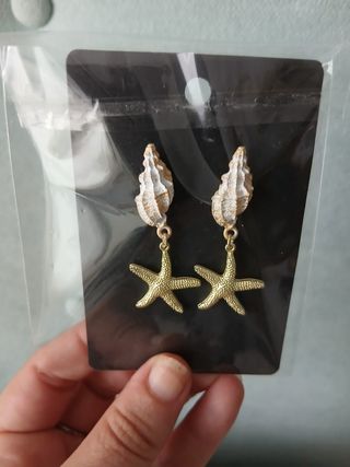 Pendientes Estrella de Mar