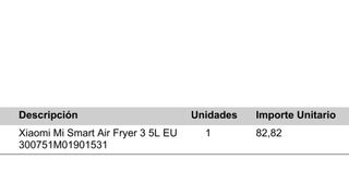 Freidora de aire 3,5Lts - Blanca