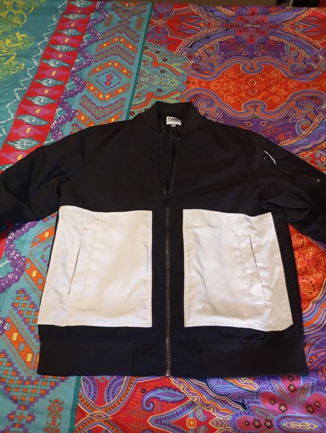 Cazadora Karl Lagerfeld bicolor