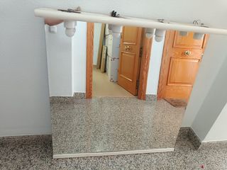 Espejo baño con luz - Blanco