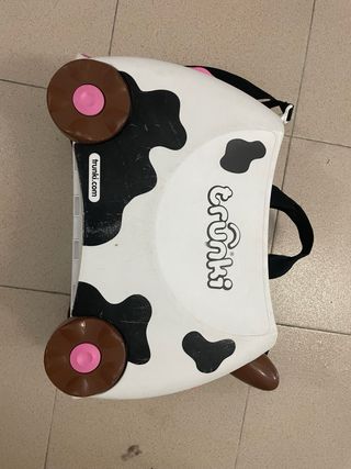 Maleta infantil Trunki vaca rosa