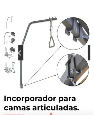 Incorporador cama articulada