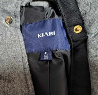 Chaquetón acolchado KIABI gris