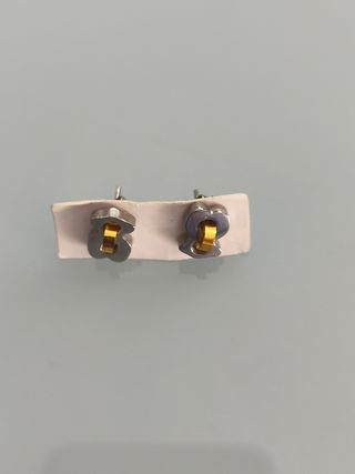 Pendientes Plata-Oro