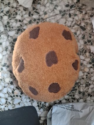 Cojín galleta marrón