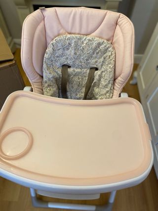 Trona/Hamaca Polipiel Jane Mila Rosa bebé
