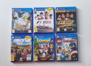 6 Juegos PS4 (PlayStation 4)