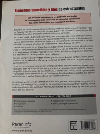 Libros para automoción FP 1 año