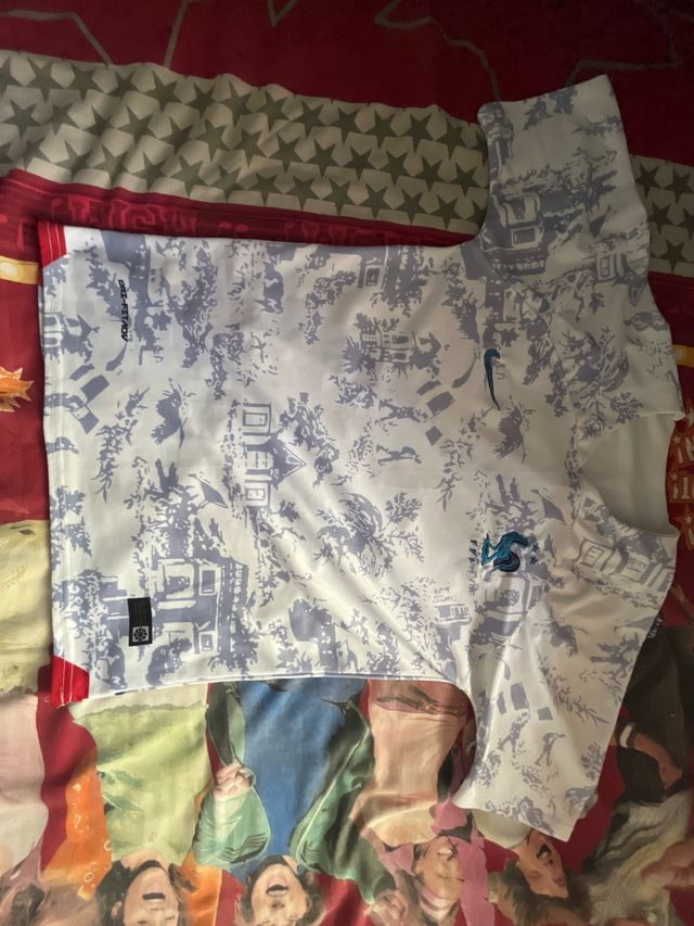 Camiseta Francia - Blanco/Azul