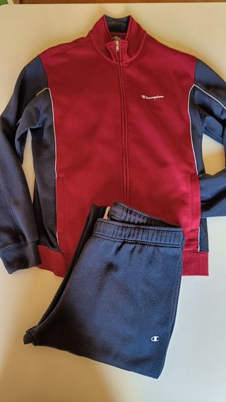Chándal Champion XL - Rojo-Azul