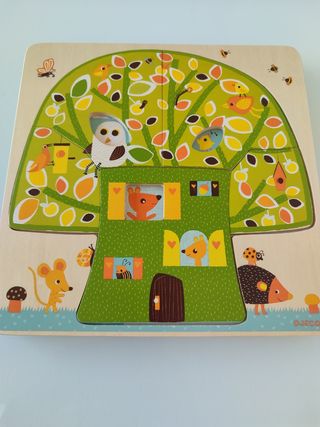 Puzzle Chez-nut 3 niveles (Djeco)