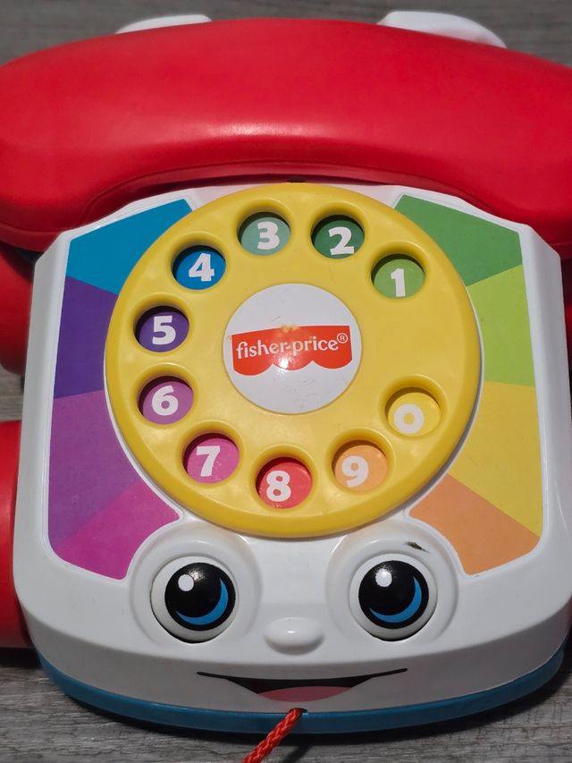 Teléfono arrastre Fisher Price x2