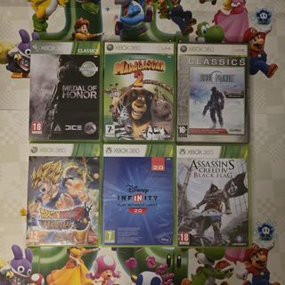 6 Juegos Xbox 360