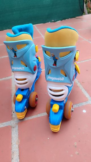 Patines infantiles de Playmobil talla 30-33
