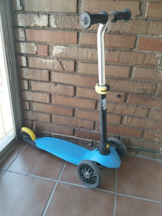 Patinete infantil Decathlon azul