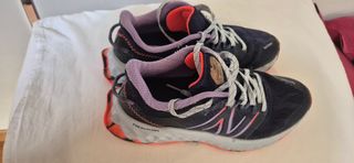 Zapatillas New Balance 36 - Azul/Morado