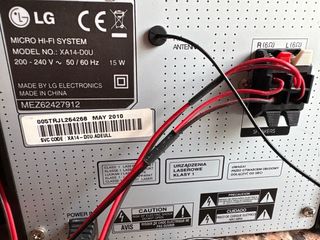 Minicadena LG X414, equipo de música