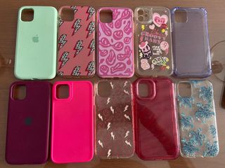 8 custodie per iPhone 11 - assortite