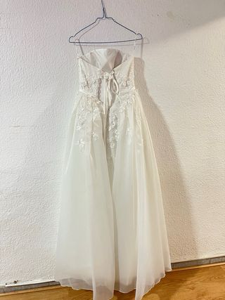 Vestido de novia blanco
