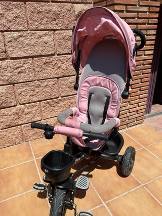 Triciclo infantil rosa Kinderkraft