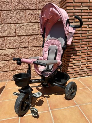 Triciclo infantil rosa Kinderkraft