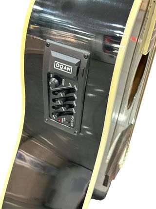 GUITARRA ELECTROACUSTICA OQAN QGA-51CE + FUNDA