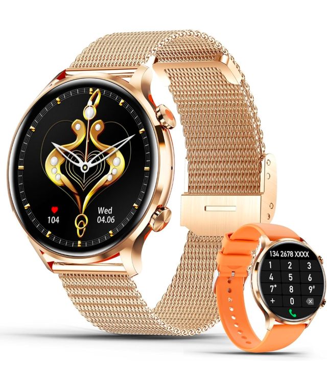 Smartwatch Mujer Reloj Inteligente Rosa llamadas