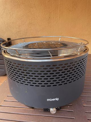 Parrilla portátil a carbón HKönig Rio 440