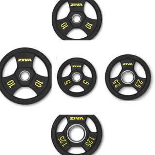 Discos Ziva - 10kg, 5kg, 2.5kg, 1.25kg