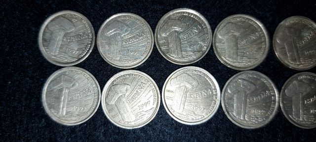 Monedas antiguas España 1997, 5pts. Islas Baleares